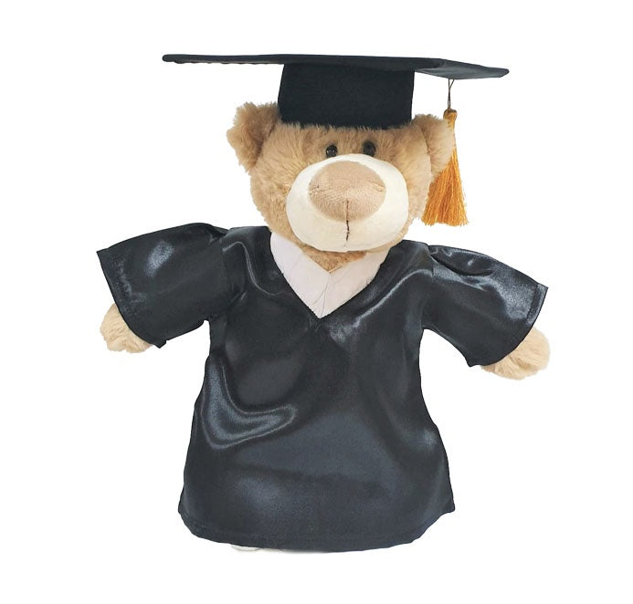 Rocky with Graduation Gown and Hat