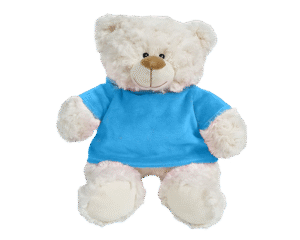 Cream Bear with Velour Hoodie