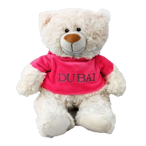 Cream Bear with Velour Hoodie