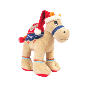 Camel with Santa Hat